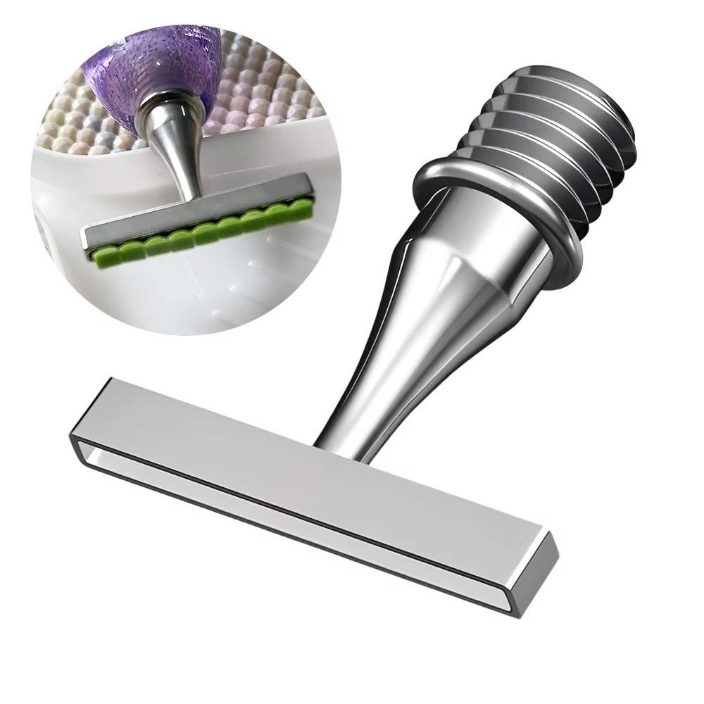 Ersatzstiftspitzen Glänzender Diamantmalstift DIY Handwerk Stickerei Metallschraubgewinde Spitzen Stiftspitzen 3D-Druck