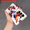 2DFlat Samsung Phone Case Vibrant Butterfly Splash Art Phone Case Applicable To Galaxy S22 S23 S24 S25ULTRA S26 A12 A13 A14 A15 A16