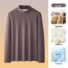 Men's Plush Double-Sided Long-Sleeve Thermal Base Layer Top