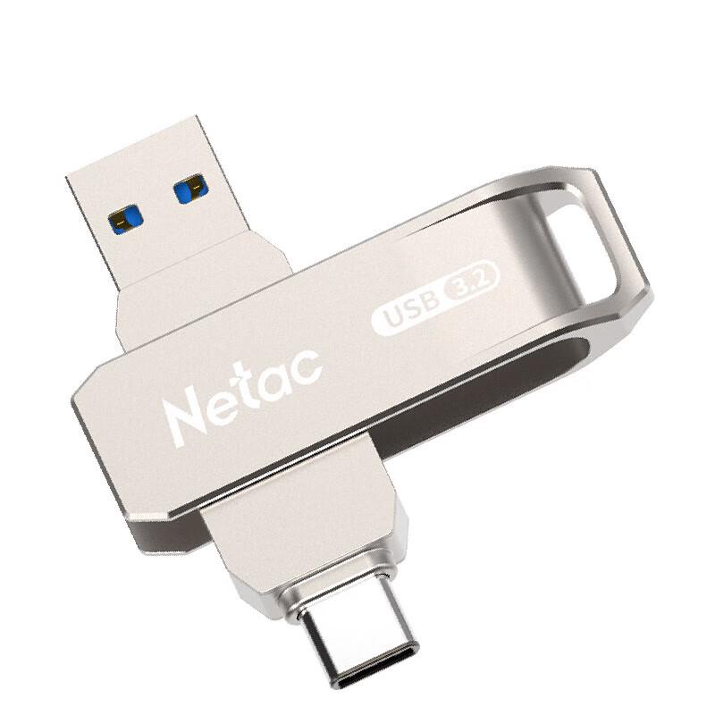 

Флеш-накопитель USB 3.2 с двумя портами Netac G728