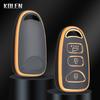 New Tpu Car Remote Key Case Cover Shell For Hyundai Kia Tucson Sonata Santa Fe Carens Protector Holder Keyless Fob Accessories
