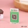 1:6/1:12 Dollhouse Miniature Qr Code Payment Code Supermarket Scene Decor Toy