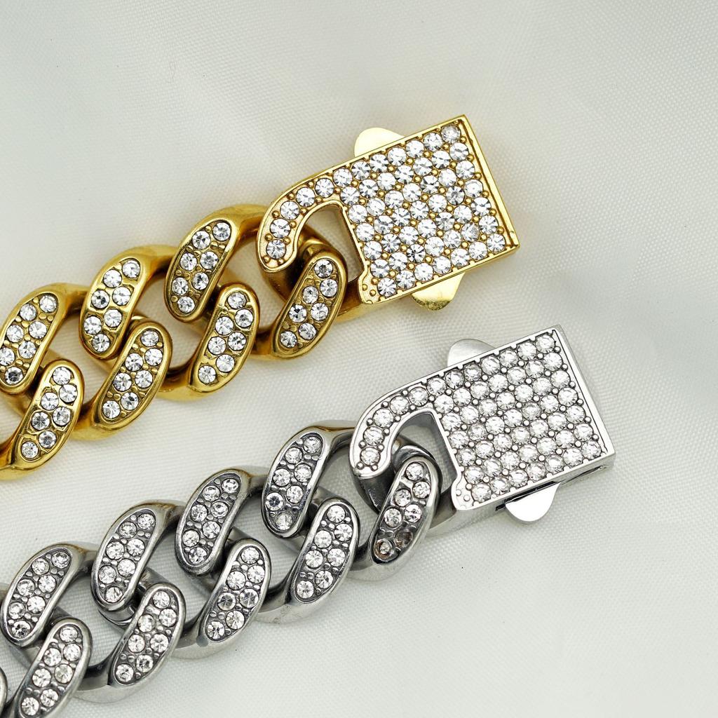 New Fashion Hip Hop Fashion Luxury Diamond Studded Daphne Jesus' Last Supper Bracelet
