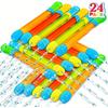 JOYFY 24 Pcs Blaster Soaker Water Gun Squirt Guns for Kids Summer Swimming Pool Beach Sand Water Activity Fighting Play Toys