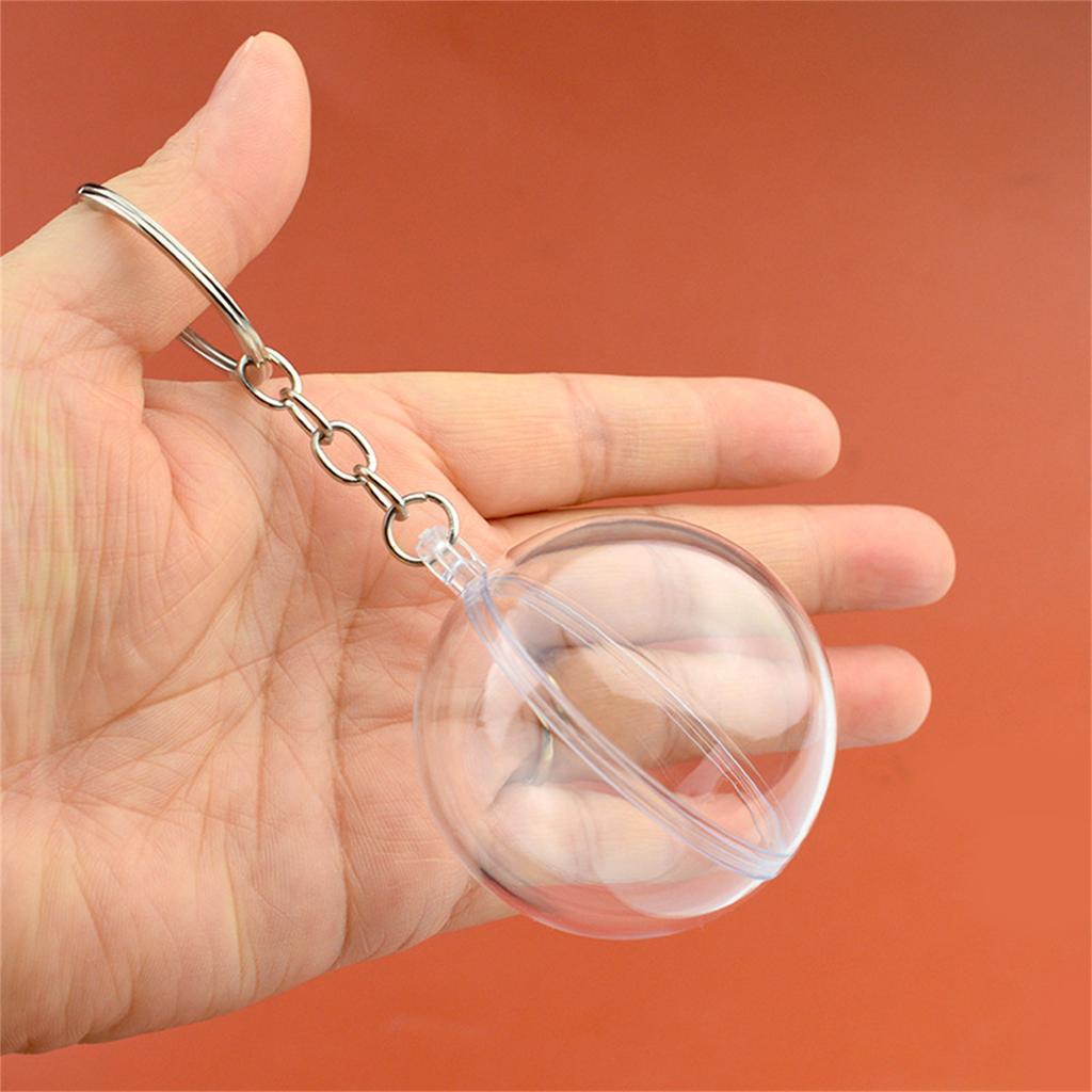 Authentic Basketball Shaped Acrylic Keychain Large Fashionable Accessory For Sports Gears Enthusiasts And Casual Style