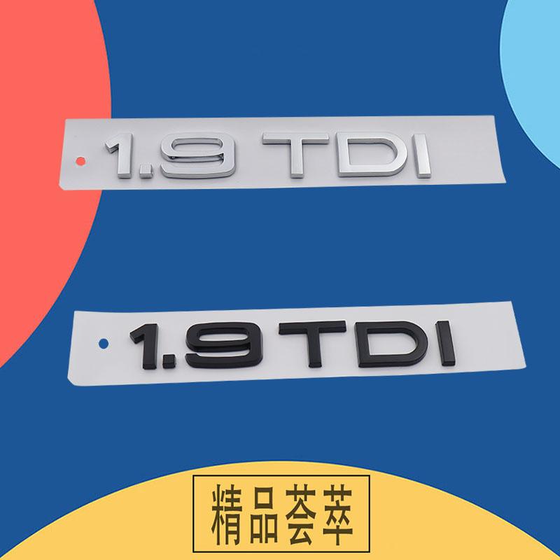 3D Prémiové 1.9 2.0 3.0 TDI Písmena pro A6 Q5 Q7 SQ5 SQ7 A4 A3 B6 B7 B8 B9 auto Kapota motoru Blatník kufr Zadní nálepka Znak Odznak Samolepka