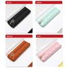 Waterproof Leather Pencil Case Zippered Pencil Pouches Large Compartment Portable Pen Organiser Bag For Student Adult