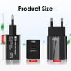 65 W USB C Charger USB-C Power Supply 2 Ports Charger with QC 3.0 PD 3.0 GaN Fast Adapter for MacBook Pro Air iPhone 13 12 Pro