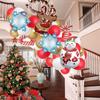 Weihnachtsballons Schneemann Elch Schlitten Hirsch Folienballons Frohes Neues Jahr Weihnachtsfeier Dekorationen