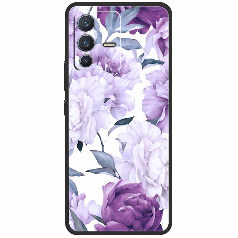 Case For Vivo V23 5G Cover V23 Pro Silicone Soft Protective Back Cases for Vivo V 23 5G Case V2130 V2132 V23Pro TPU Bumper Bag