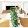 3PCS Artificial Eucalyptus Leaf Rattan Home Wall Hanging Decoration Artificial Green Plant Eucalyptus Leaves Spring Vines
