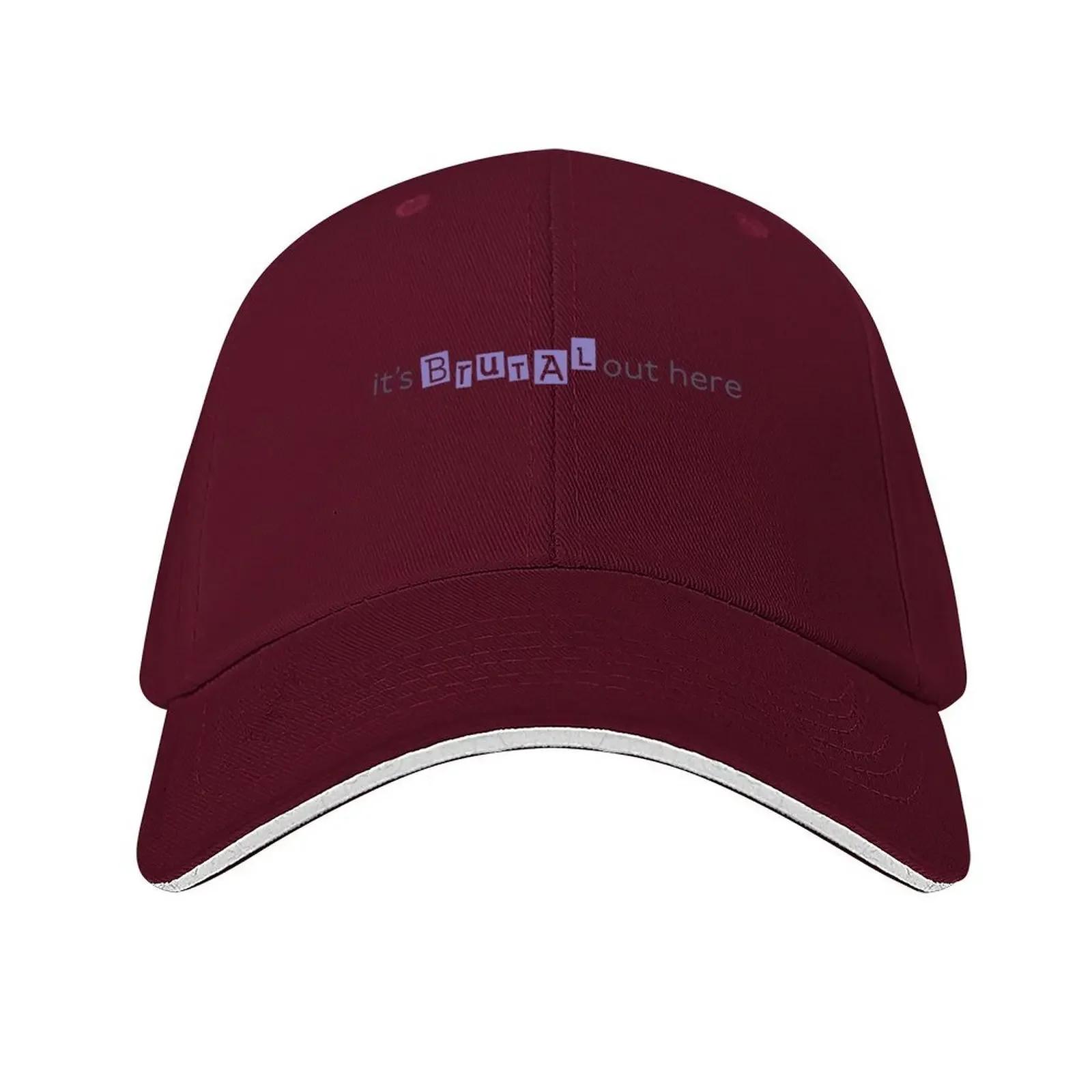 It s brutal out here Baseball Cap Uv Protection Solar Hat dad hat derby hat Baseball Cap Unisex s Women s