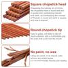 10pcs Long Wooden Hot Pot Chopsticks Heat-Proof Comfortable Grip Hot Pot/Barbecue Eating Hot Pot Artifact Chopstick