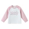 ASK JUNIOR Girls' Raglan Sleeve Colorblock Long Sleeve T-Shirt