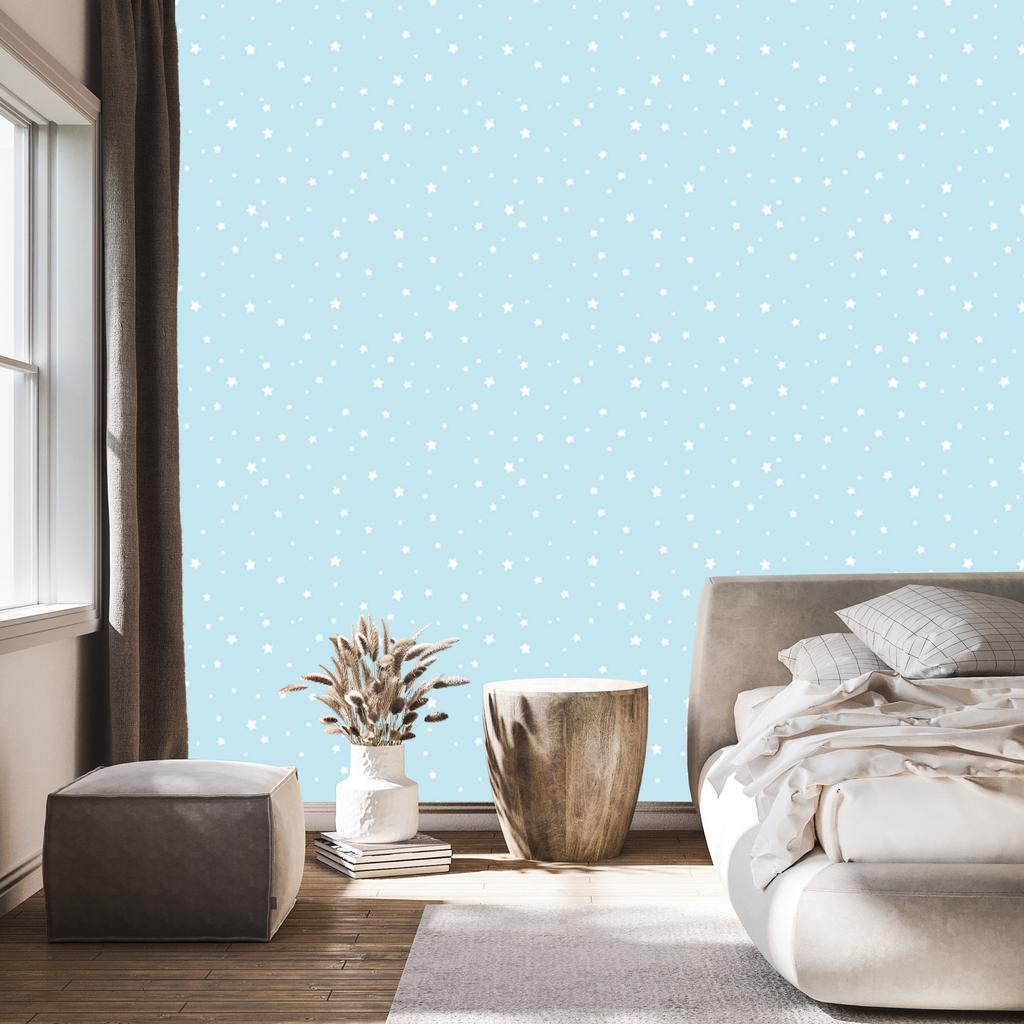 Stars wallpaper for living room and bedroom 50x1000
