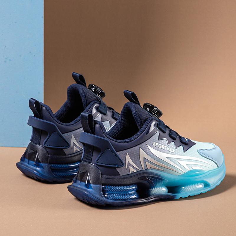 Boys Sports Sneakers Kids Athletic Shoes Outdoor Running Tennis Basketball Casual Walking Footwear Non-slip Size 29-39