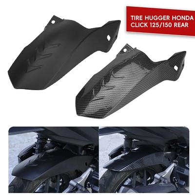 Carbon Fiber Motorcycle Rear Fender Mudguard Mud Flap Splash Guard Protective for Honda Click 125/150 for Game Changer V1 V2