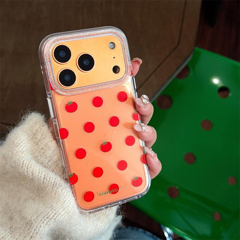 

Red Polka Dot Phone Case for iPhone 14/15/16 Pro Max/17 iPhone 14