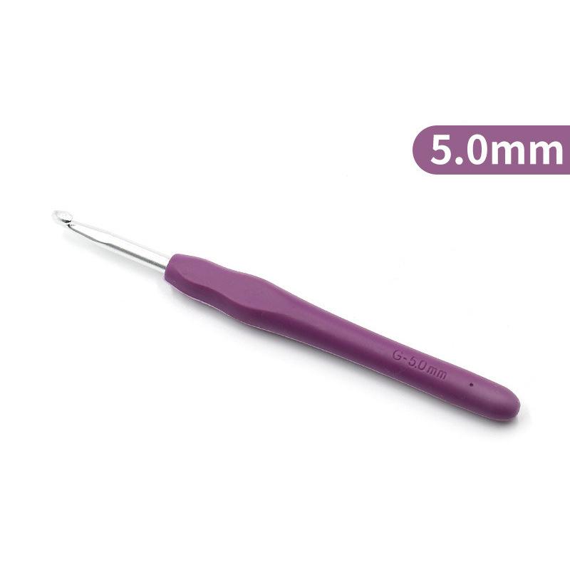 Household Soft Handle Crochet Tool Set Knitting Sweater Needle Crochet Diy Knitting Scarf Bag Double Head Wool Needle