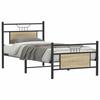VidaXL Bed Frames Without Mattress Sonoma Oak 90x190 Cm 4106802