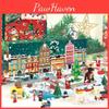 Block Christmas Building Blind Box Book Assembly Toy Puzzle Santa Xmas Gift