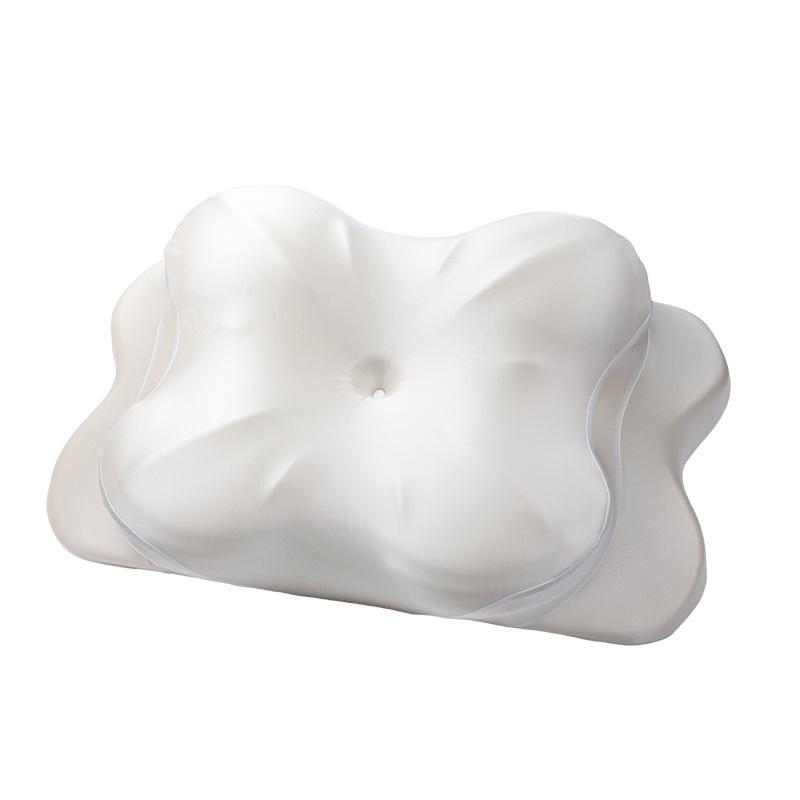 Butterfly Memory Foam Neck Pillow for Side/Prone Sleeping - Slow Rebound, Skin-Friendly, and Breathable for Cervical Support