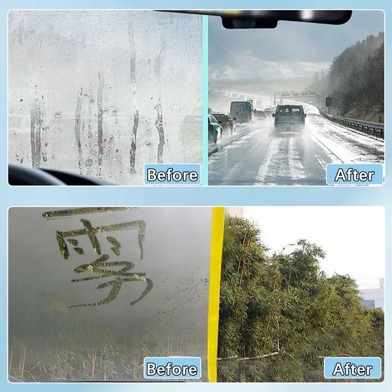 AIVC Car Glass Anti Fog Spray Rearview Mirror Antifogging Long-term De-fogging Lnterior Windshield Antifogging Coating Car Care
