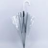 TianAi Transparent 8-Rib Long-Handle Umbrella