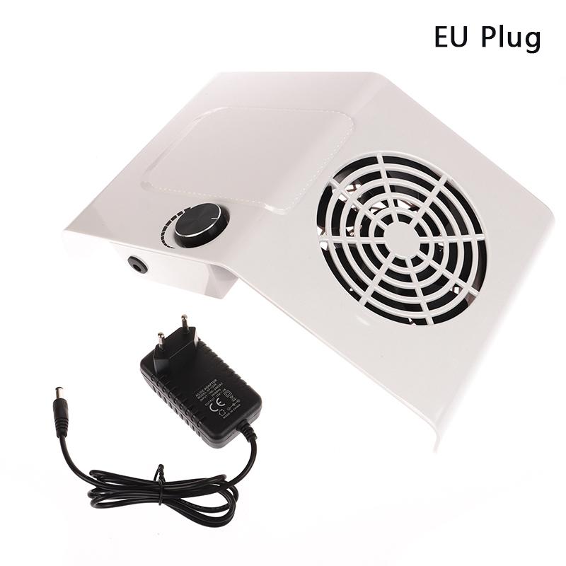 

80W Nail Dust Suction Collector Vacuum Cleaner Nail Dust Collector Absorber Vacuum Cleaner Manicure Collecting Pedicure Tools EU Plug