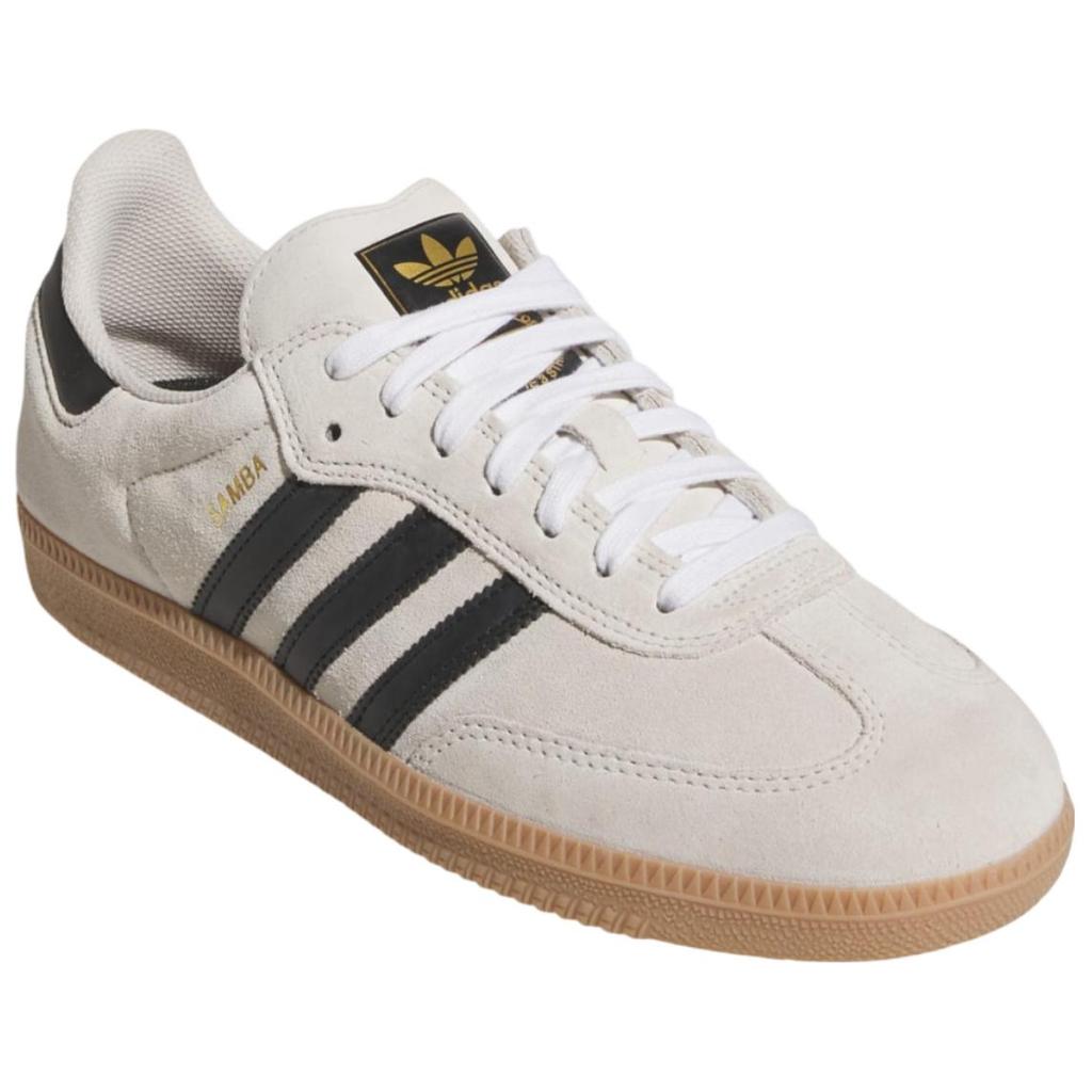 adidas Samba ADV Alumina Black Gum Unisex Sneakers Cream Core-Black JR7108