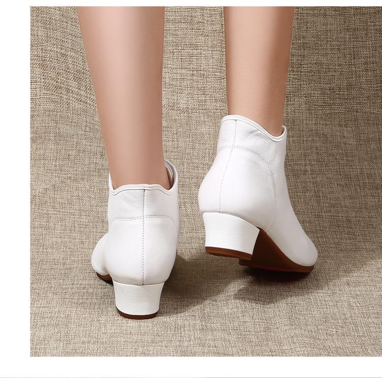 Women's Soft Sole High-Top Latin Ballroom Dance Boots