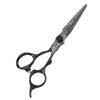 VOCOSTE Hair Scissors Hair Cutting Scissors Barber Scissors Stainless Steel Razor Black
