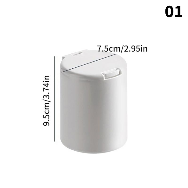 

Настольная коробка для хранения, мини-ватный тампон с крышкой, студенческая косметическая хлопковая пластиковая пылезащитная студенческая коробка для отделки мелочей