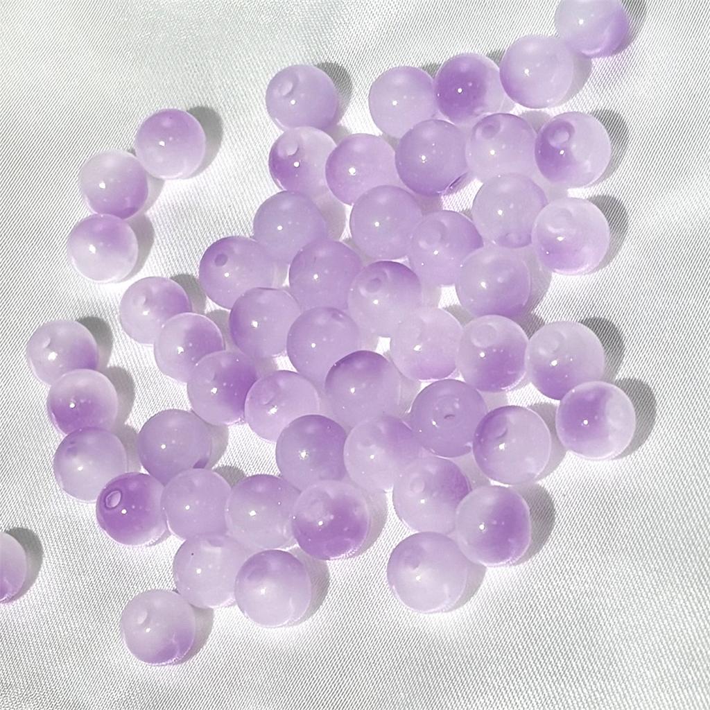 8mm Glass Beads Multicolor Beads Handmade Diy Bracelet Bracelet Jewelry Handmade Beads Accessories Wholesale Material Beads