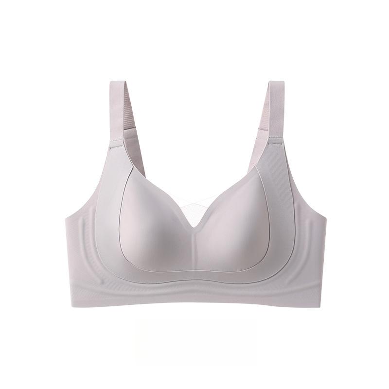 Seamless Bra Women's Adjustable Bra with A Soft Support and Anti-sagging Design Push Up Bra