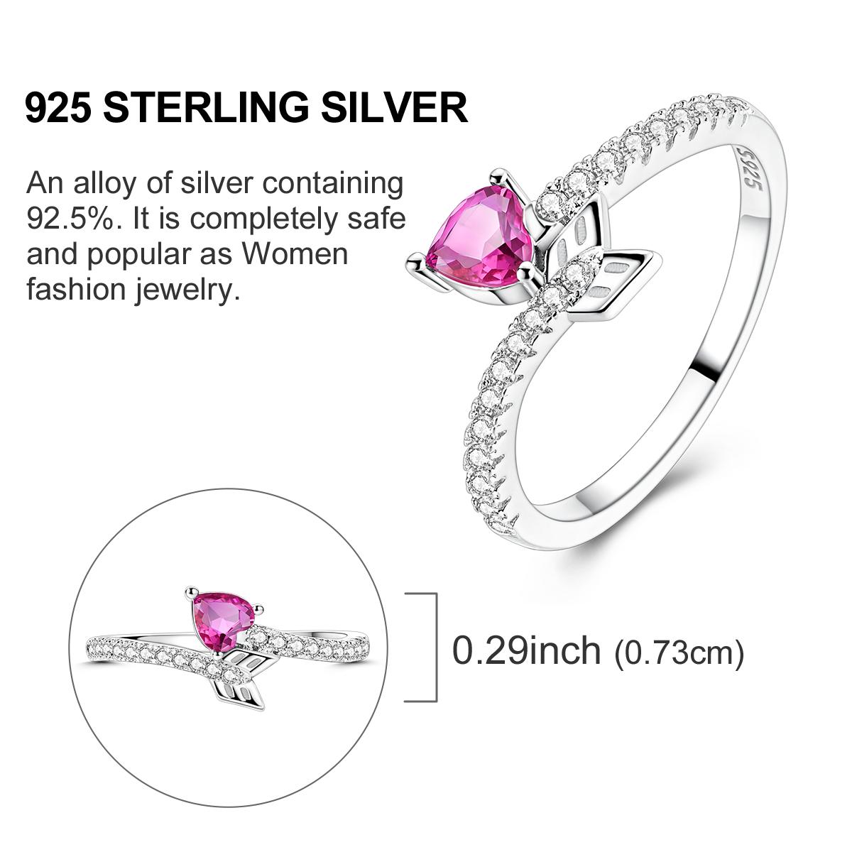 

Latest In Genuine Copper Pink Bow Ring Design Simple Ring Zircon Bands Fashion Luxury For Women Party Anniversary Wedding Present Choice 9