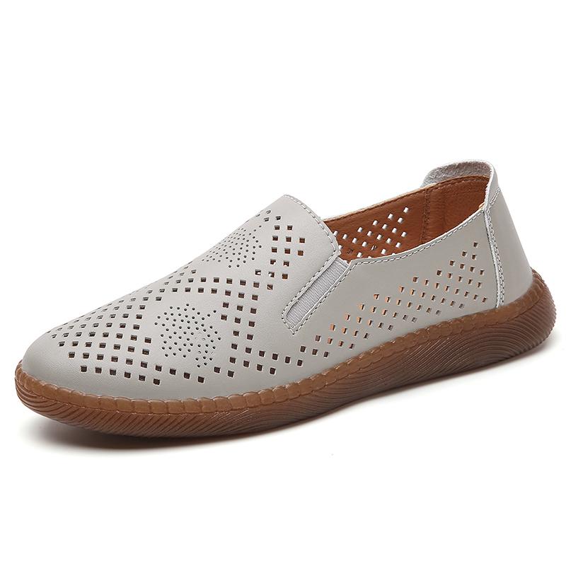 Summer Newest Casual Women Loafers Fashion Slip-On Female Flats Shoes Outdoor Anti-Skid Breathable Zapatillas Mujer Soft Comfort