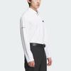 Adidas Performance Ss25 Monogram Logo Golf Long Sleeve Polo Shirt Men Polo Shirts JL7946