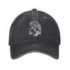 Skull Rose Men Women Baseball Cap  Distressed Cotton Caps Hat Vintage Outdoor Running Golf Gift Headwear