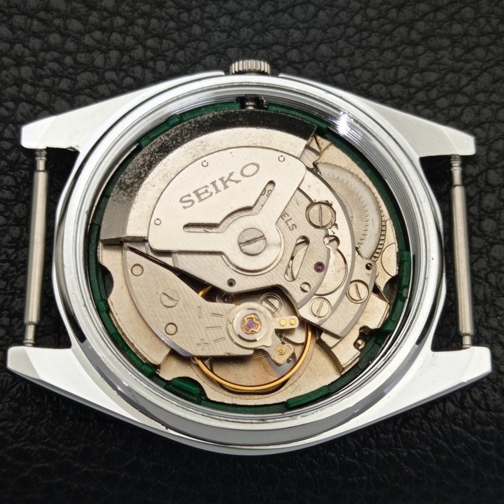 AUTOMATIC VINTAGE REFURBISHED SEIKO 5 6309A JAPAN MENS WHITE WATCH a441669-1 Sk-a441669