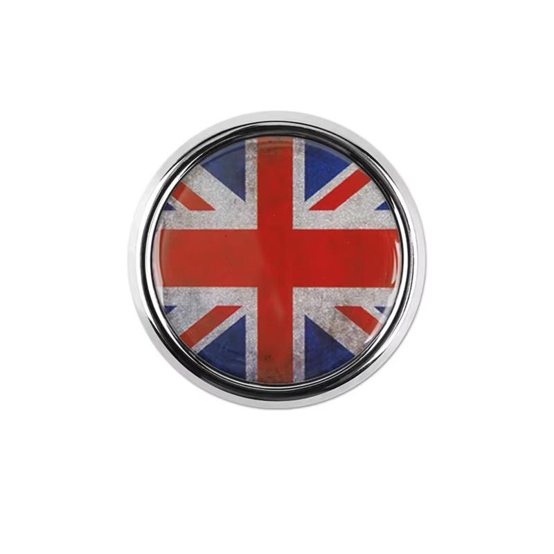 3D Metal Car Front Grille Emblem Badge Sticker For MINI COOPER S JCW F50 F54 F55 F56 F60 R55 R56 R60 Exterior Auto Accessories