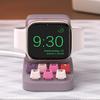 Typewriter Watch Charging Stand for Watch SE/Ultra/1-10 Silicone Watch Charger Wireless Desk Charging Dock Station Holder