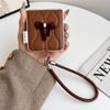 Fashionable Bowknot Motorola Razr60 Drop-proof Foldable Phone Case with Anti-lost Rope.