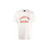Baseball Tee Cream/Heather Grey/Red Men Tops FG50-063OCJ-106