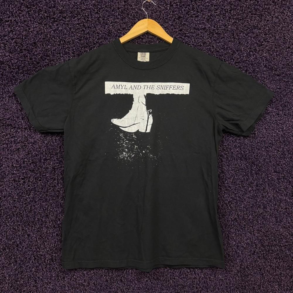 Amyl and the Sniffers Heels TShirt Size Large Unisex T-Shirt XL