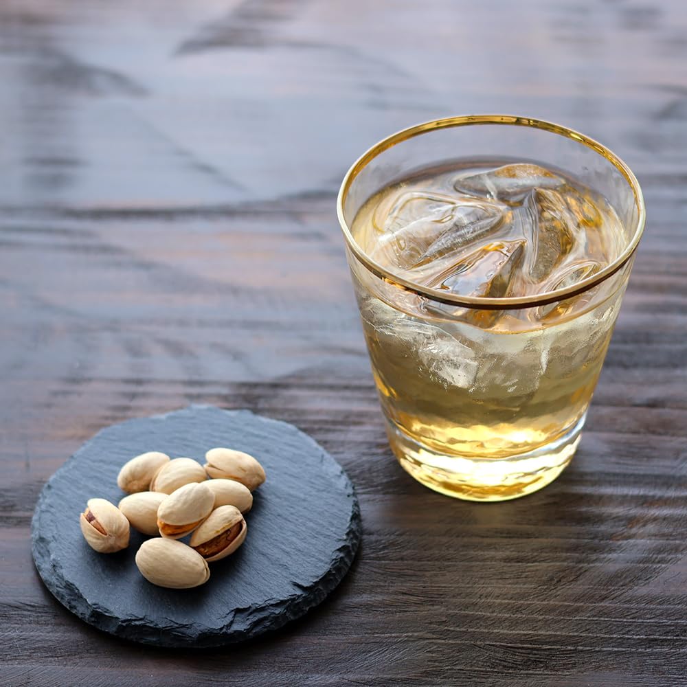 Dolce duo Rocks Glass, Whiskey Glass, Charmant Glass, 300ml, Wooden Box Included, Gift, CM-1648