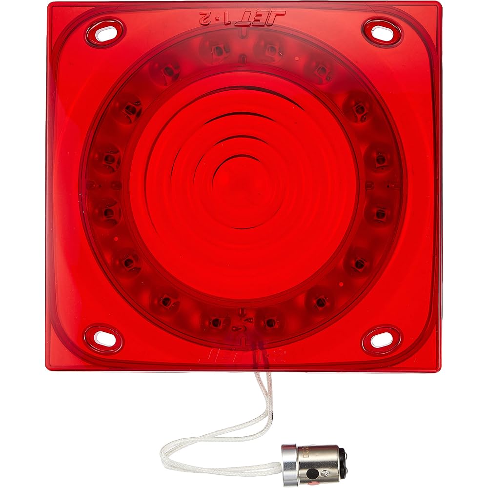 JET INOUE LED16 2-Way Tail Lamp Lens Red W 525666