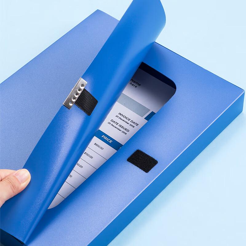COMIX A4 PP Hook-and-Loop File Box