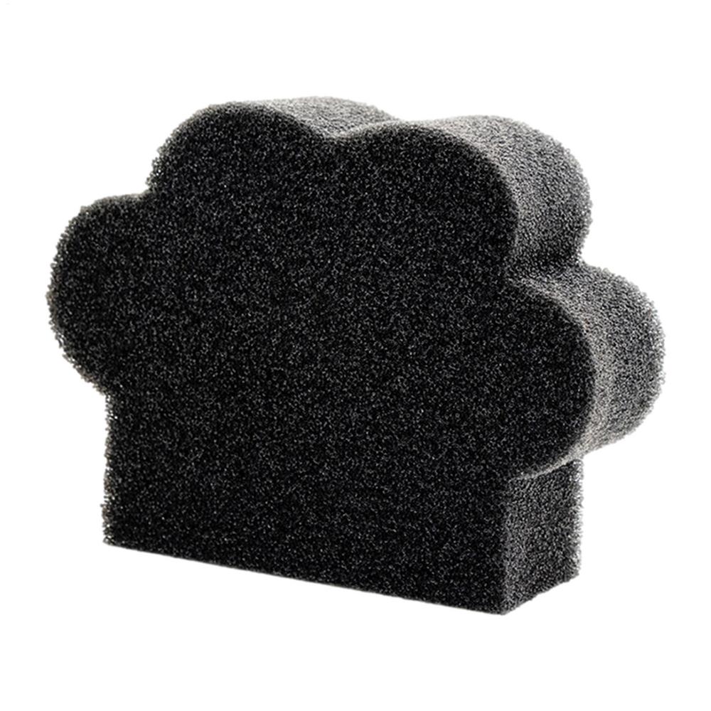 

Pet Hair Remover for Laundry Reusable Hair Catcher Tool Lint Double-Sided Lint Catcher for Wet and Dry Use Cat Claws Shape Dryer чорний