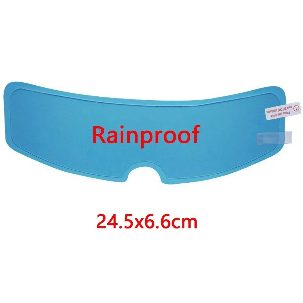 Motorcycle Helmet Anti-fog Film and Rainproof Film Nano Coating Sticker Waterproof Film Safety Driving Motorcycle Accessories